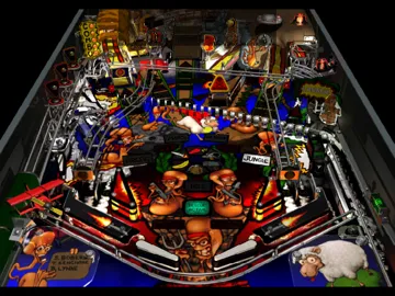 Worms Pinball (EU) screen shot game playing